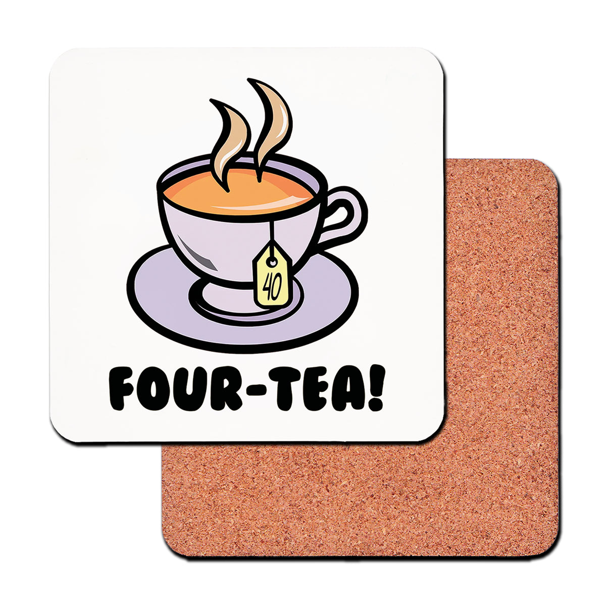 Four-Tea (40) Birthday Mug