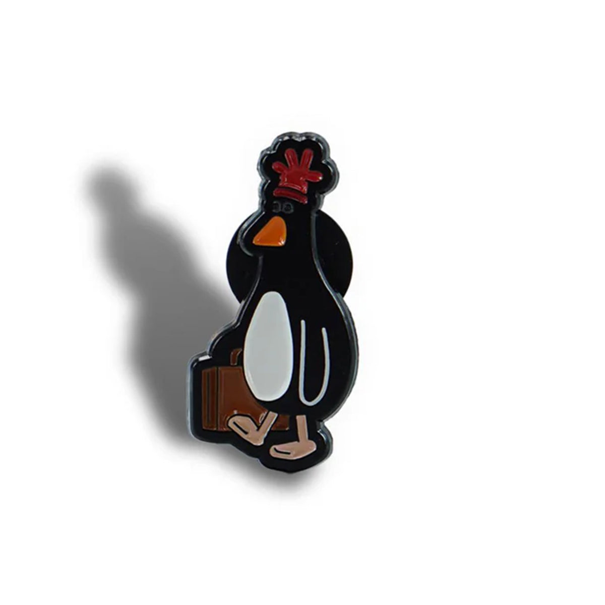Wallace & Gromit (Feathers McGraw) Pin Badge