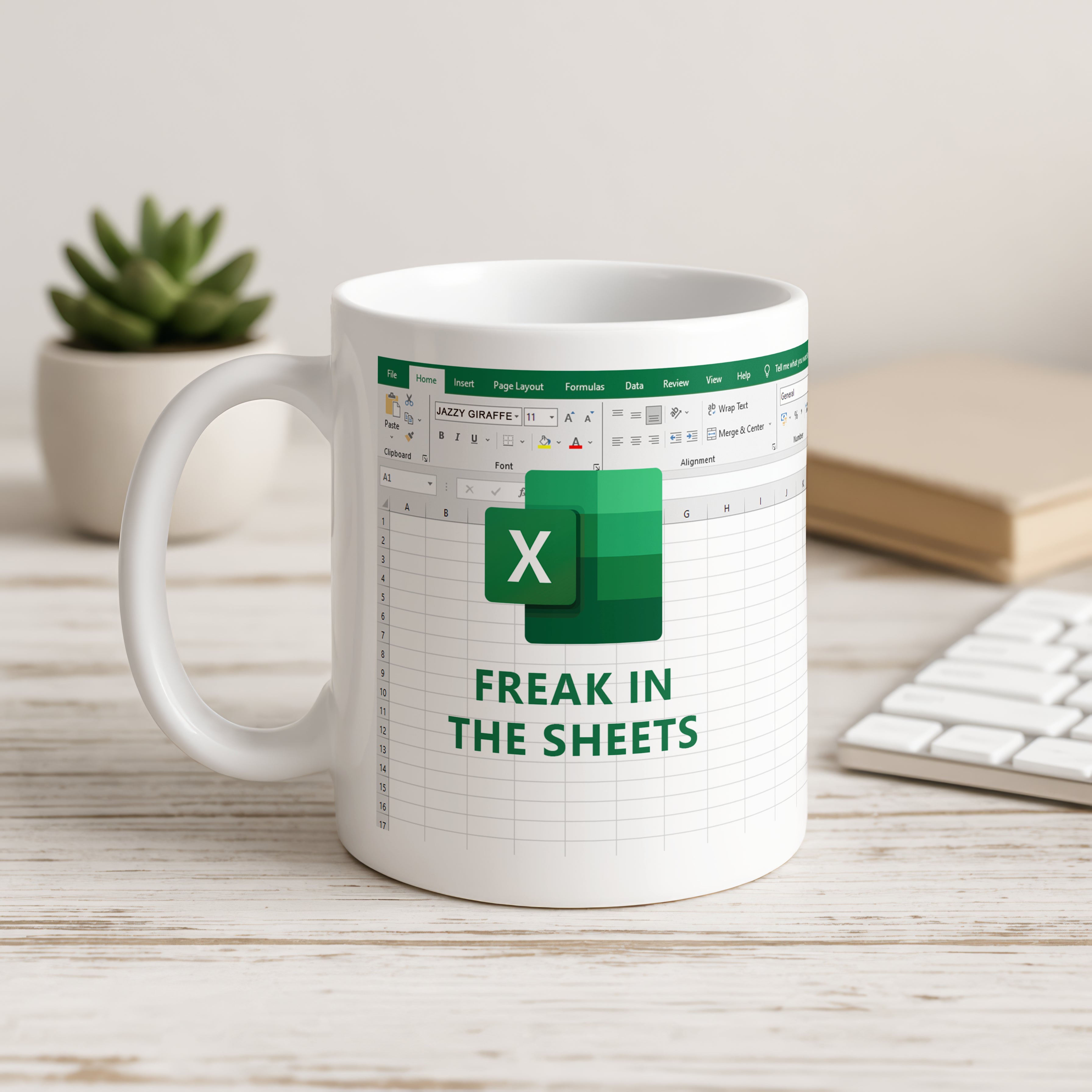 Freak In The Sheets Excel Mug