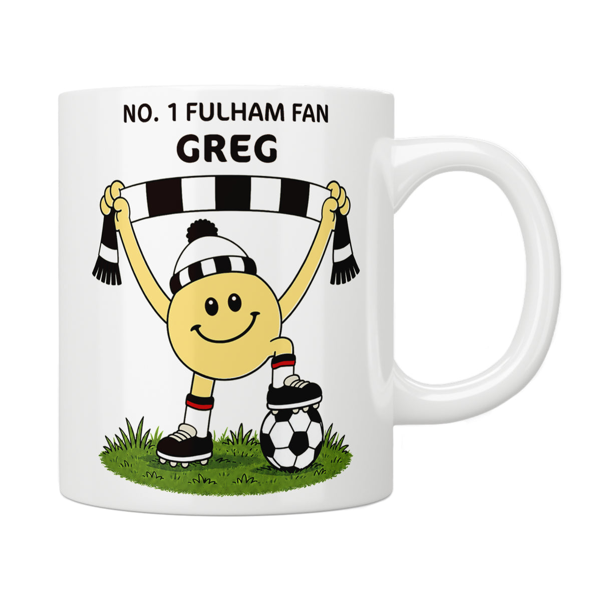 Personalised No. 1 Fulham Fan Mug