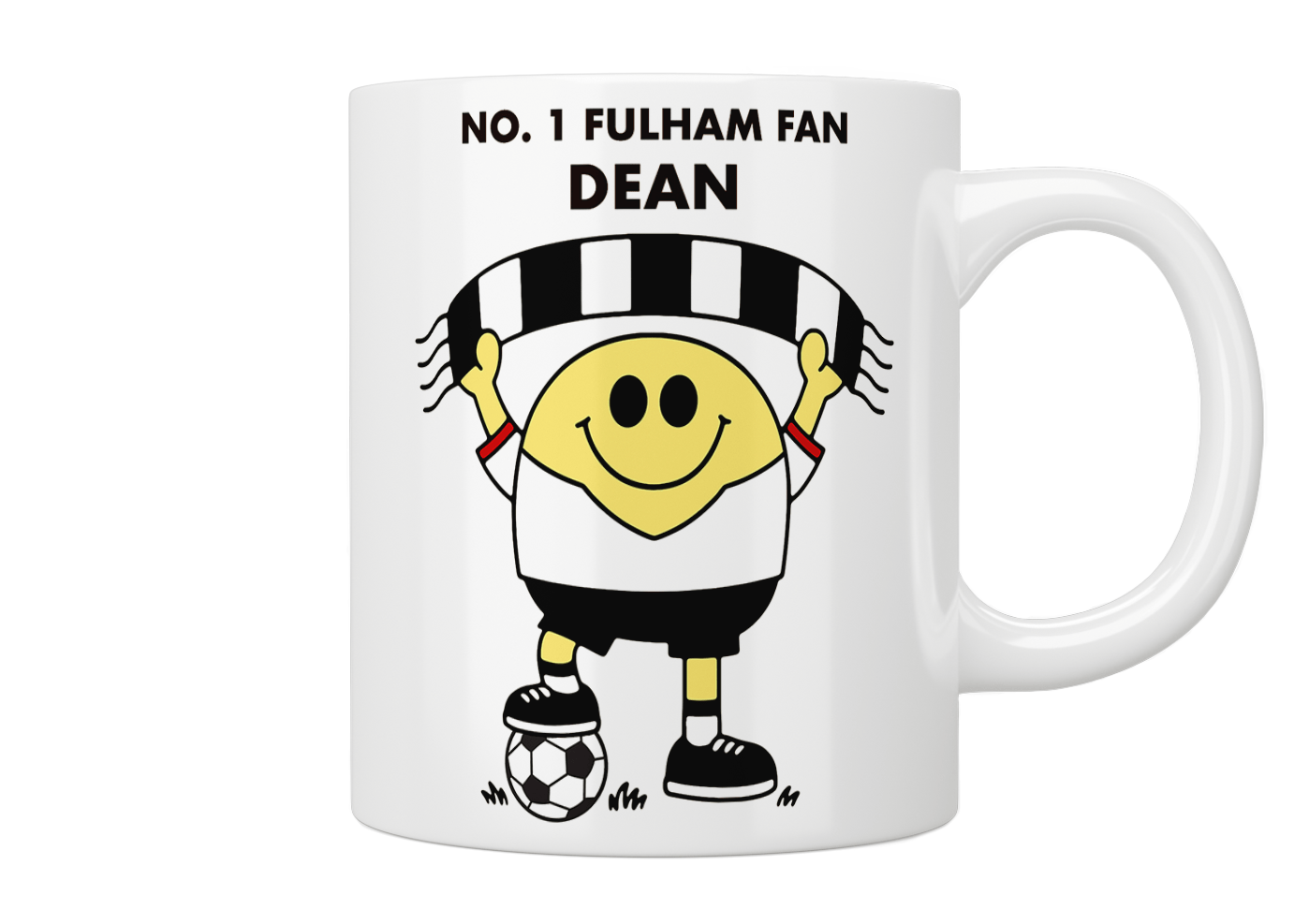Personalised No. 1 Fulham Fan Mug