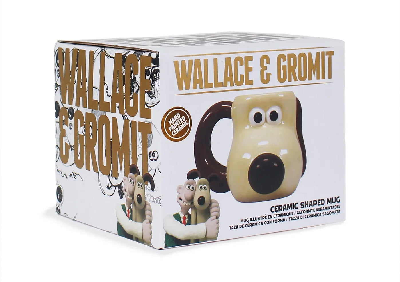 Wallace & Gromit (Gromit) Shaped Mug