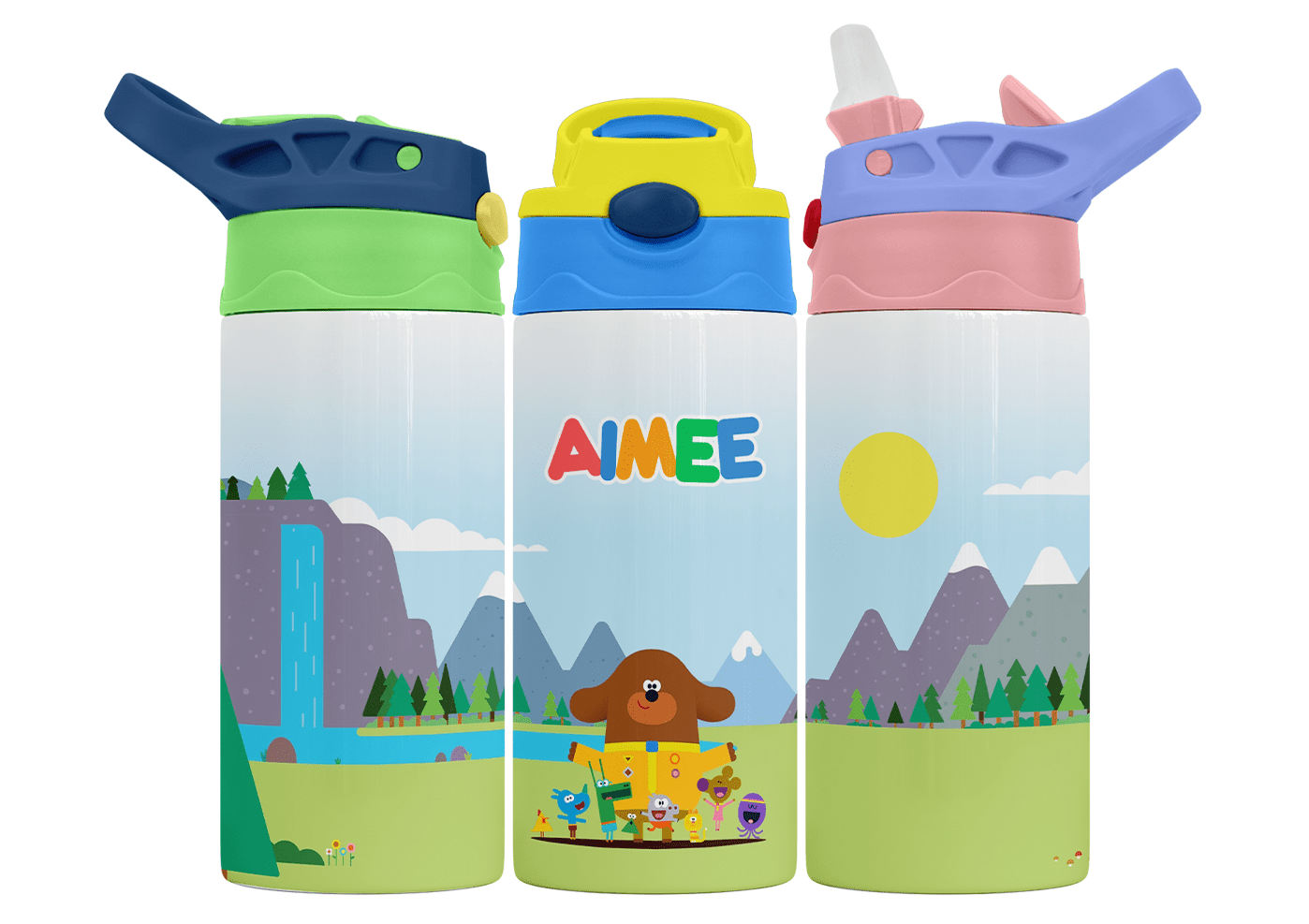 Personalised Hey Duggee 350ml Bottle