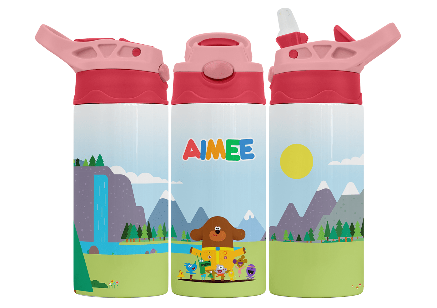 Personalised Hey Duggee 350ml Bottle