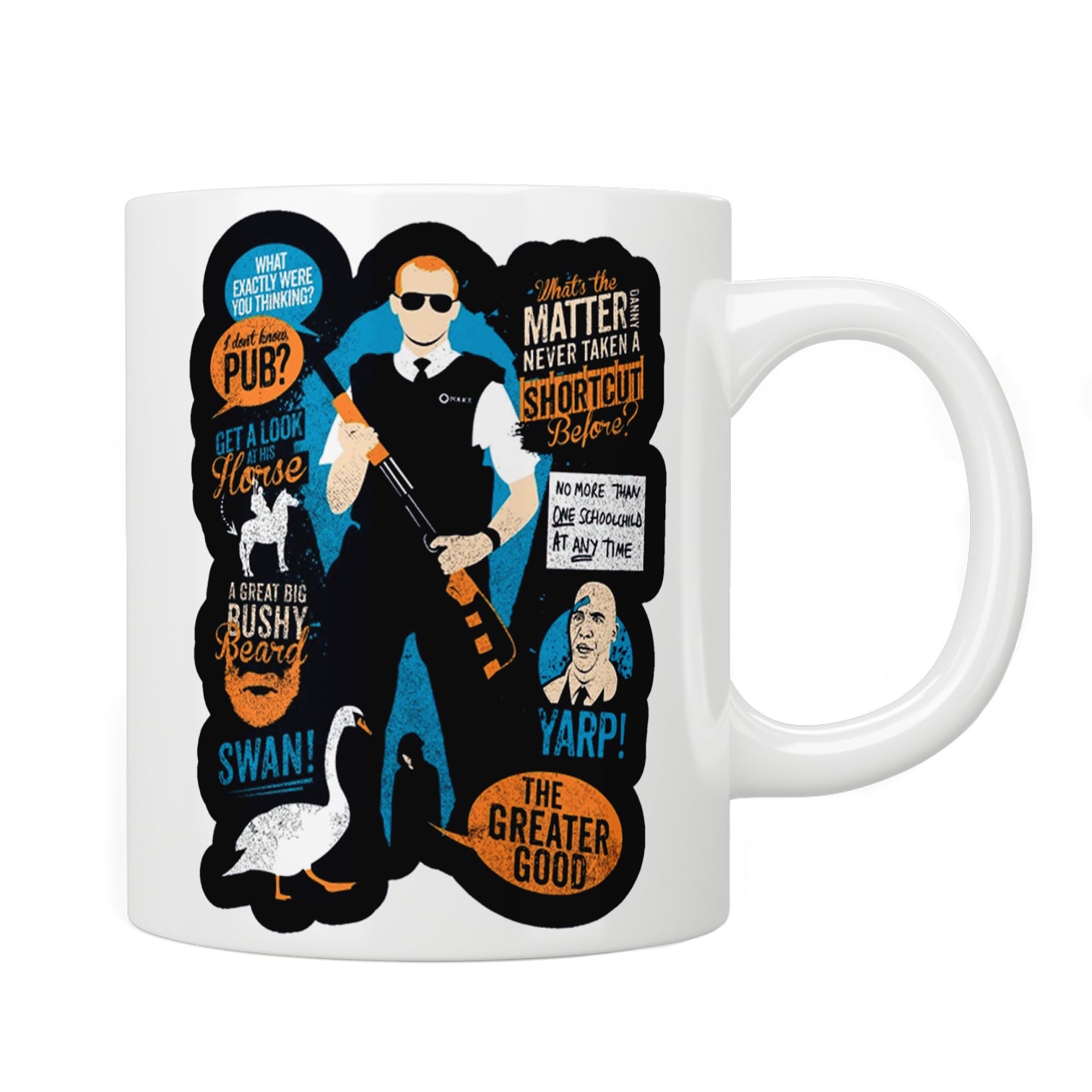 Hot Fuzz Quotes Mug