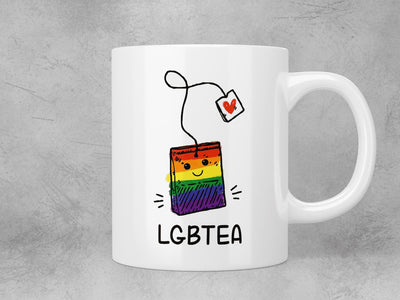 LGBTEA mug - Jazzy Giraffe Mug