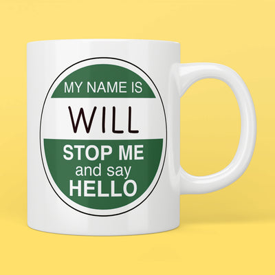 The Inbetweeners Personalised Will Badge Mug