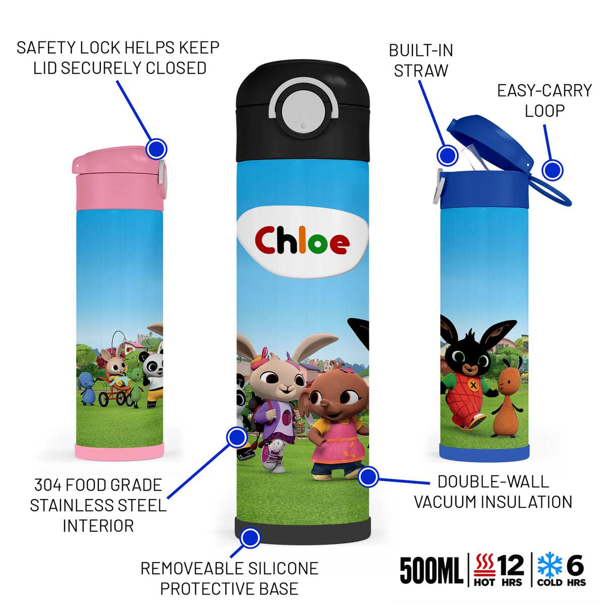 Personalised Bing Water Bottle