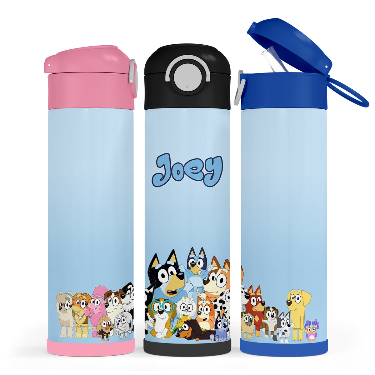 Personalised Bluey Water Bottle