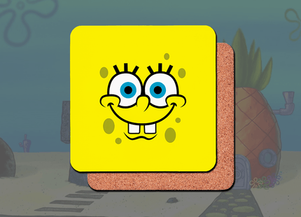 Set of 6 SpongeBob SquarePants coasters - Jazzy Giraffe Coaster