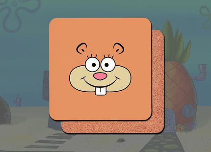 Set of 6 SpongeBob SquarePants coasters - Jazzy Giraffe Coaster