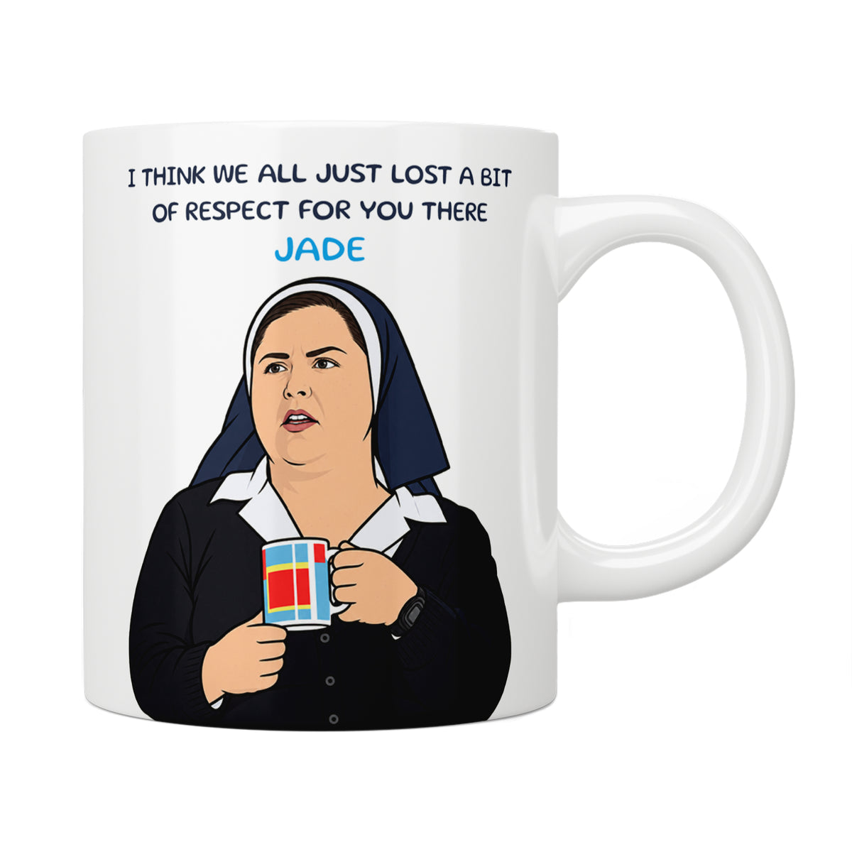 Personalised Derry Girls Sister Michael "Lost Respect" Mug
