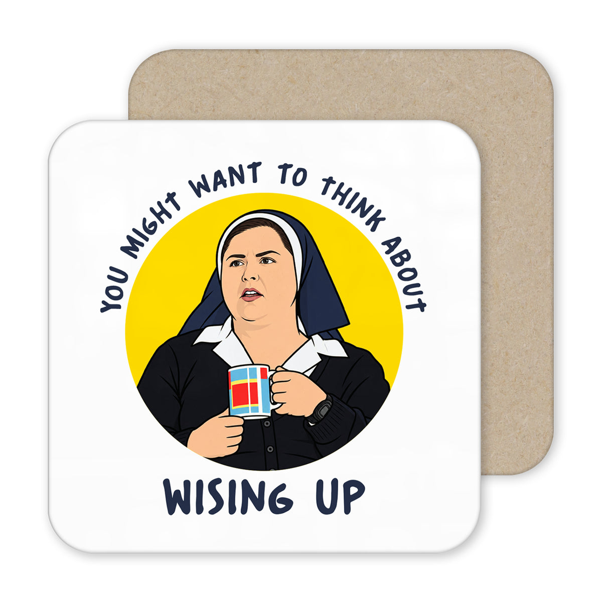 Derry Girls Sister Michael "Wising Up" Mug