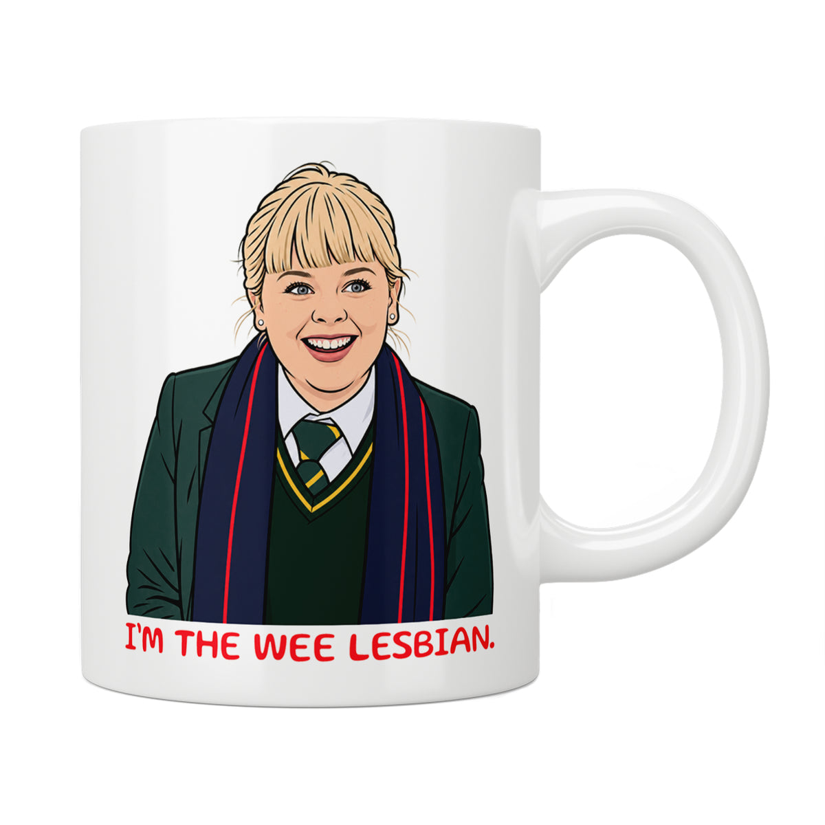 Derry Girls Clare "Wee Lesbian" Mug