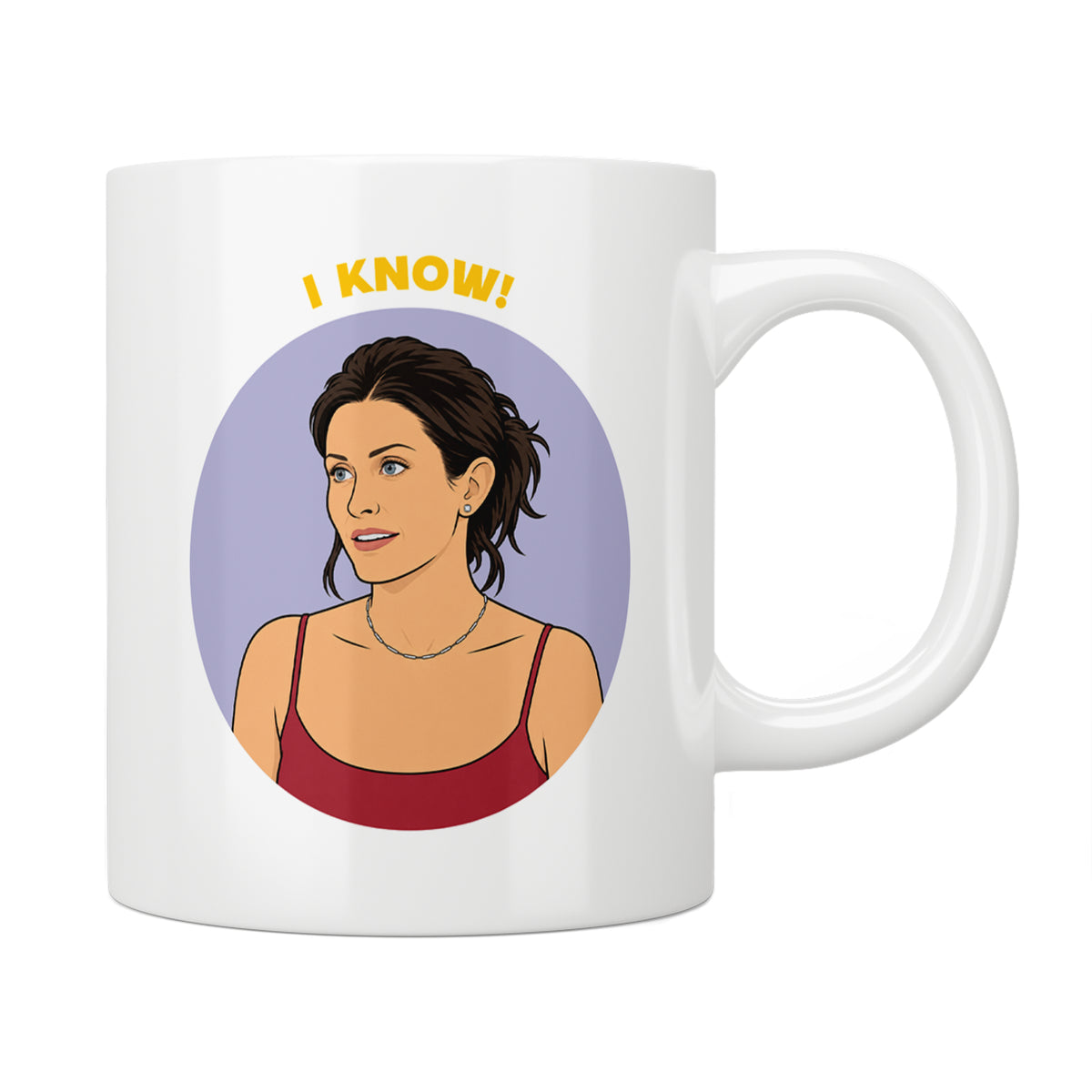 Friends Monica "I Know!" Mug