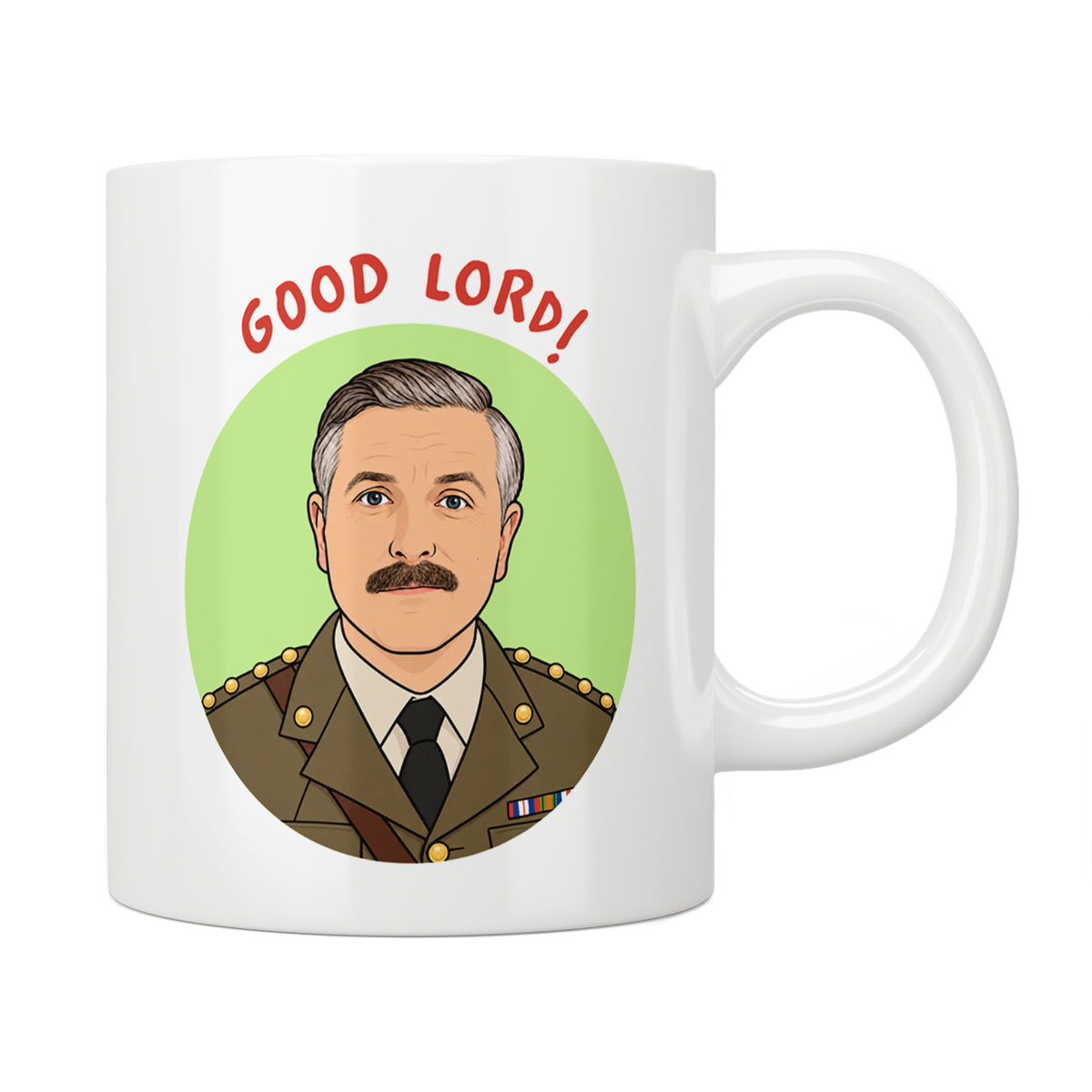 Ghosts The Captain "Good Lord" Mug