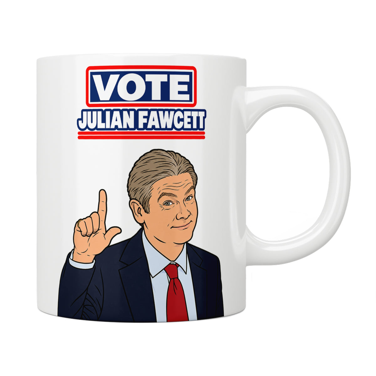 Ghosts Vote Julian Fawcett Mug