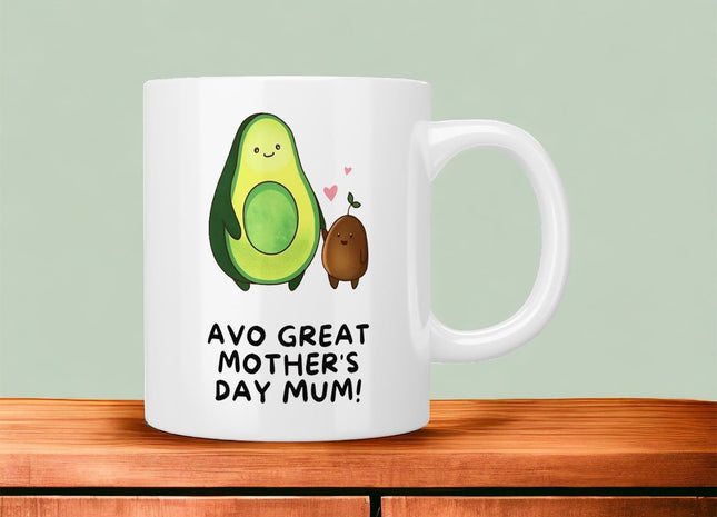 Avo great Mother’s Day Mum mug - Jazzy Giraffe Mug