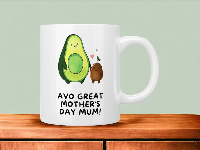 Avo great Mother’s Day Mum mug - Jazzy Giraffe Mug