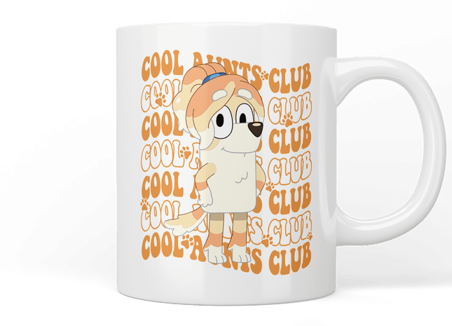 Bluey: Cool Aunt’s club mug - Jazzy Giraffe Mug