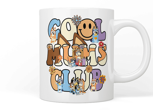 Bluey: Cool Mums club mug - Jazzy Giraffe Mug