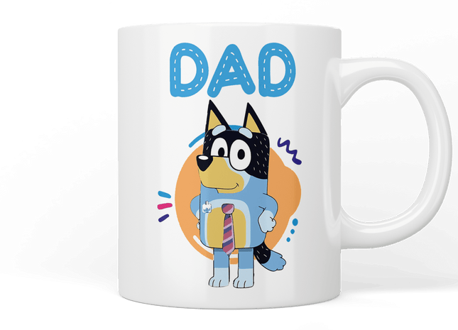 Bluey: Dad mug - Jazzy Giraffe Mug