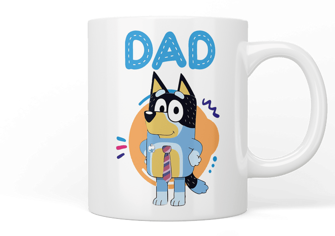 Bluey: Dad mug - Jazzy Giraffe Mug