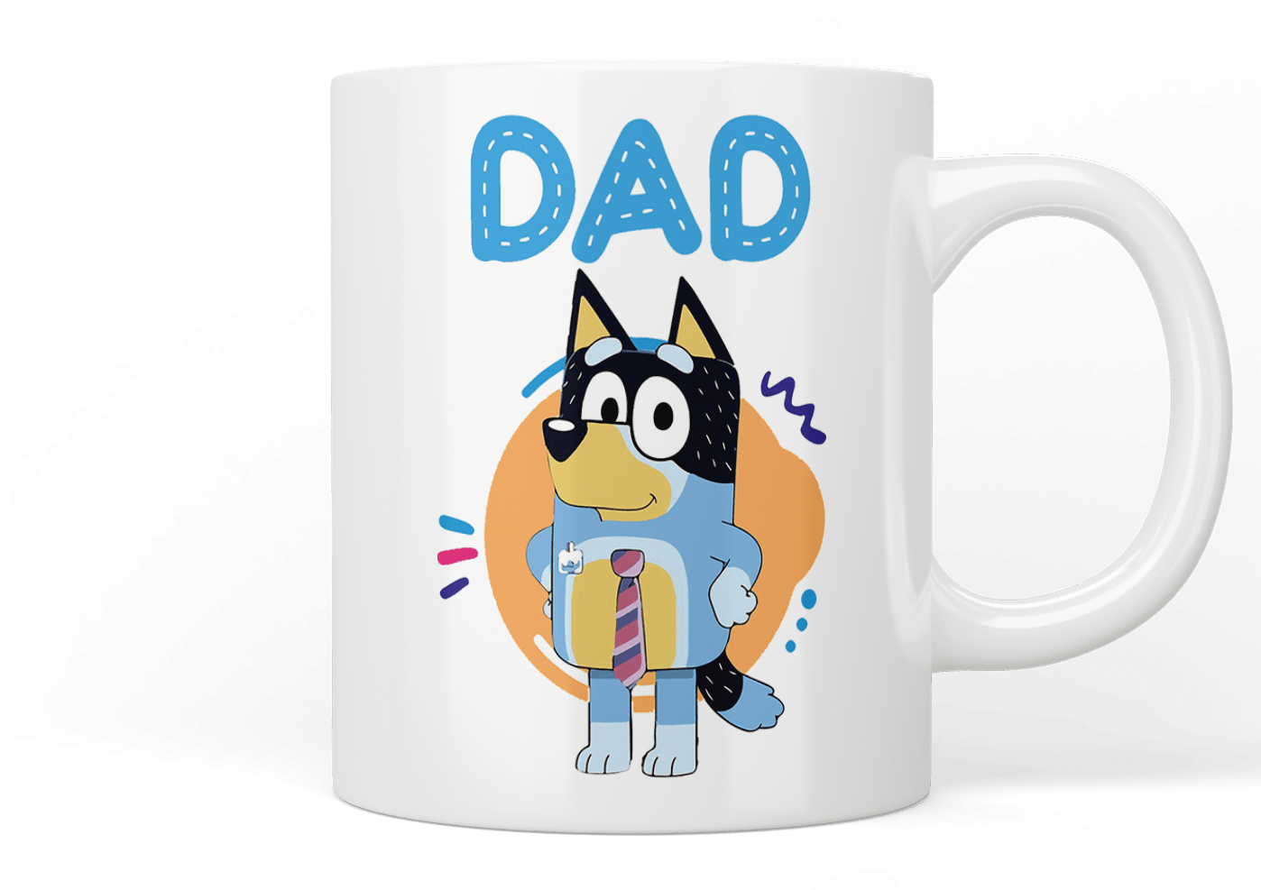 Bluey: Dad mug - Jazzy Giraffe Mug