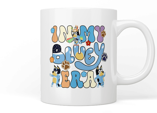 Bluey: In my Bluey era mug - Jazzy Giraffe Mug