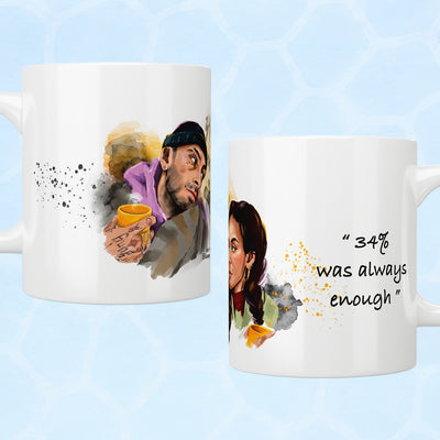 Brassic Vinnie And Erin 34% Mug