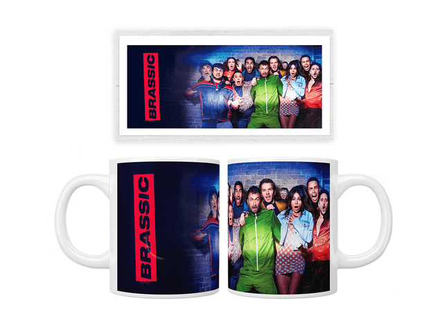 Brassic cast mug - Jazzy Giraffe Mug