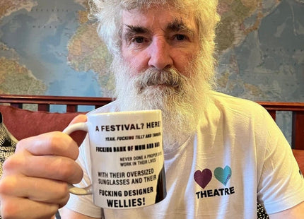 Brassic Farmer Jim Festival Rant Mug - Jazzy Giraffe Mug