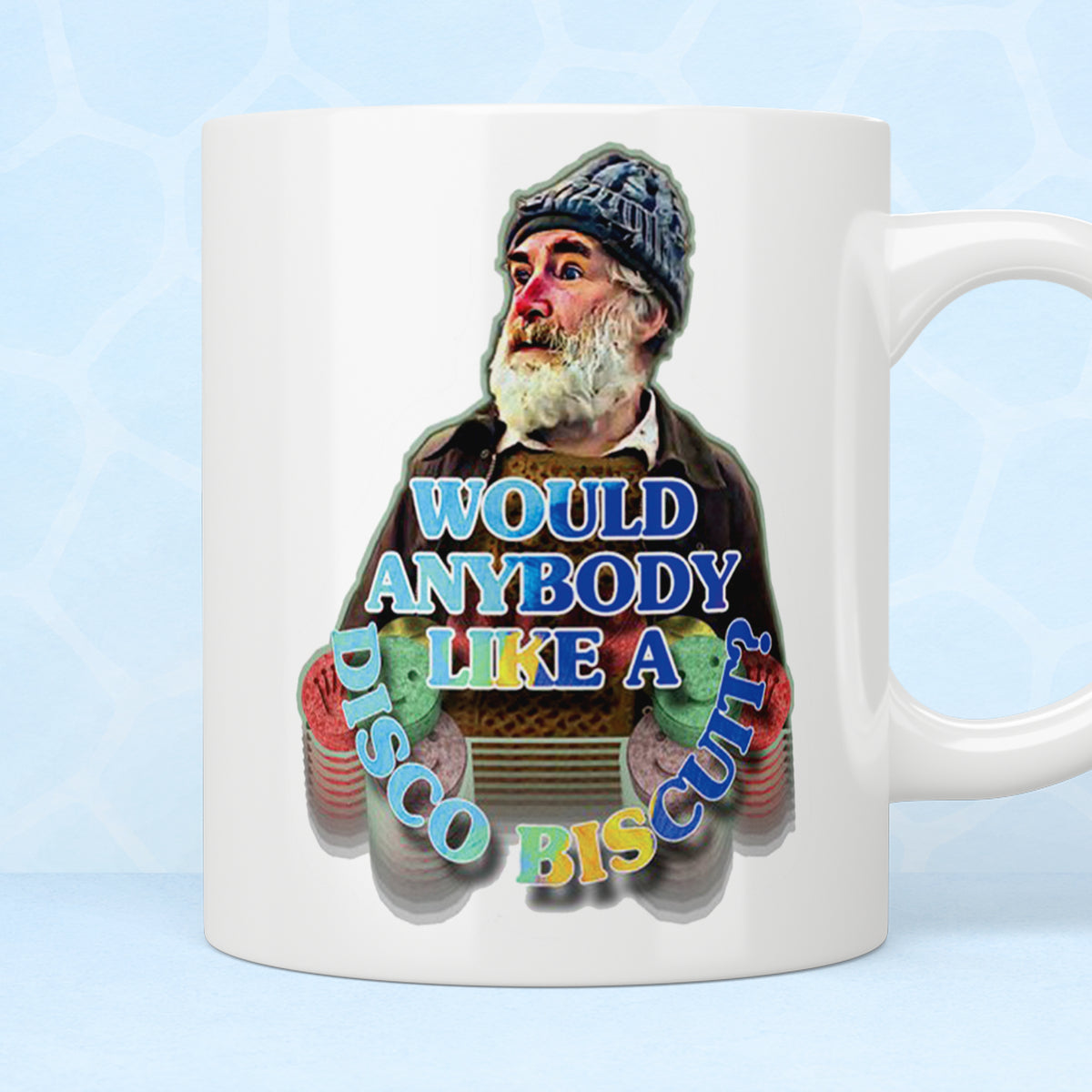 Brassic Farmer Jim Disco Biscuit Mug