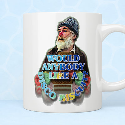 Brassic Farmer Jim Disco Biscuit Mug