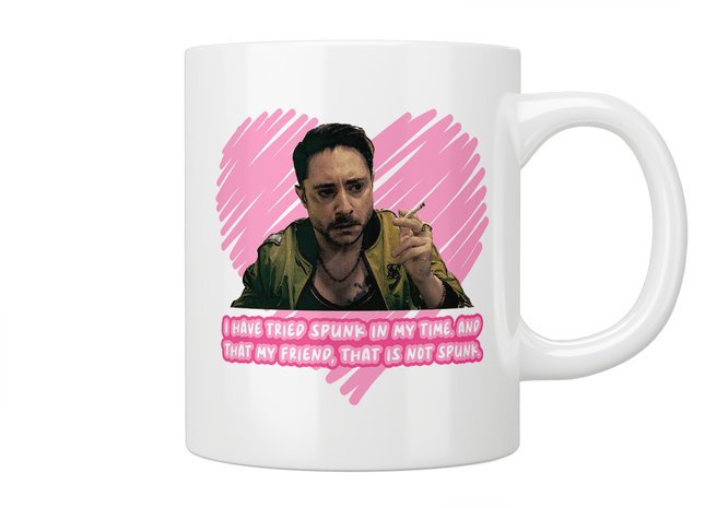 Brassic: Tommo Spunk Mug - Jazzy Giraffe Mug