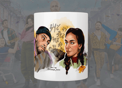 Brassic: Vinnie And Erin “34% Was Always Enough” Mug - Jazzy Giraffe Mug