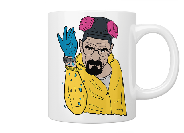 Breaking Bad: Walter White / Salt Bae mug - Jazzy Giraffe Mug