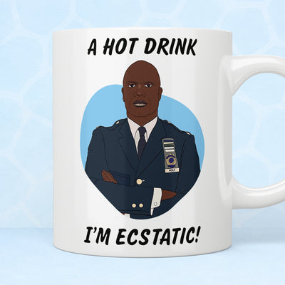 Brooklyn Nine-Nine Captain Holt “I’m Ecstatic” Mug