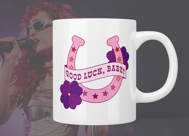 Chappell Roan: Good luck, babe! mug - Jazzy Giraffe Mug