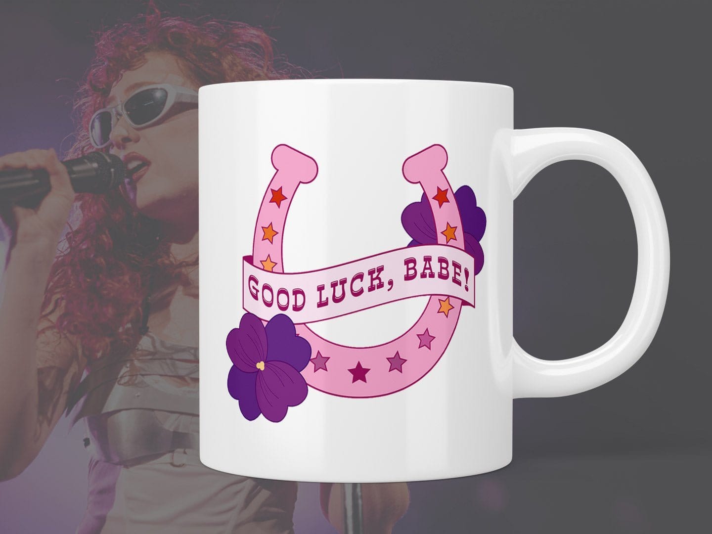 Chappell Roan: Good luck, babe! mug - Jazzy Giraffe Mug