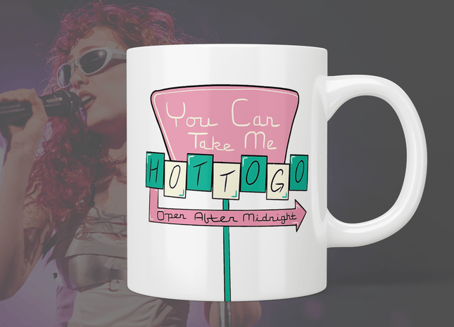 Chappell Roan: Hot to go mug - Jazzy Giraffe Mug