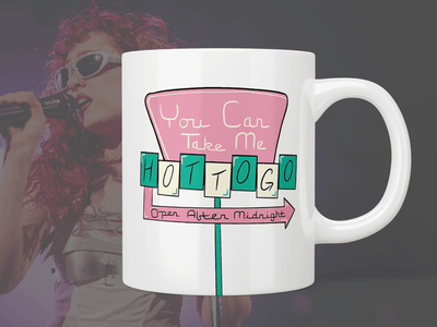 Chappell Roan: Hot to go mug - Jazzy Giraffe Mug