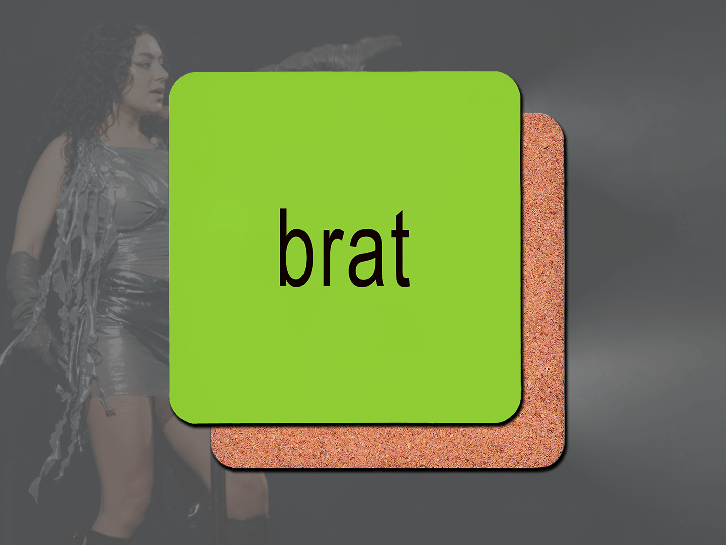 Charli XCX brat mug - Jazzy Giraffe Mug