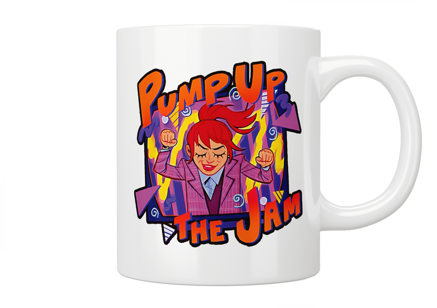 Cunk: Pump Up The Jam Mug - Jazzy Giraffe Mug