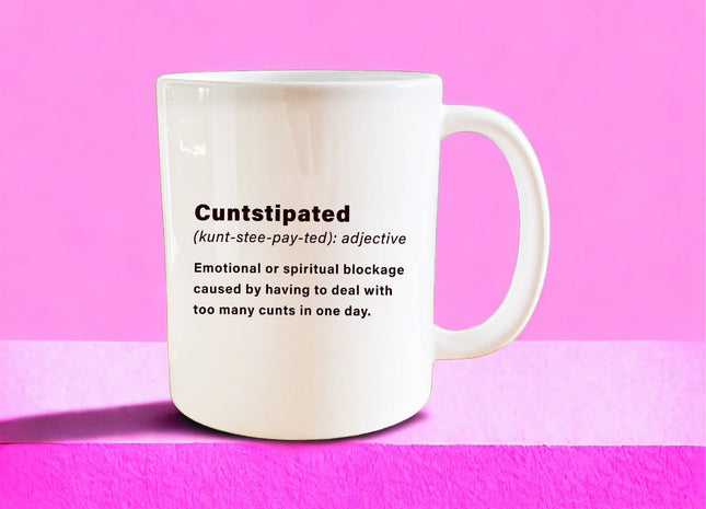 Cuntstipated mug - Jazzy Giraffe Mug