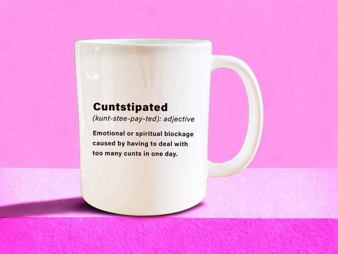 Cuntstipated mug - Jazzy Giraffe Mug