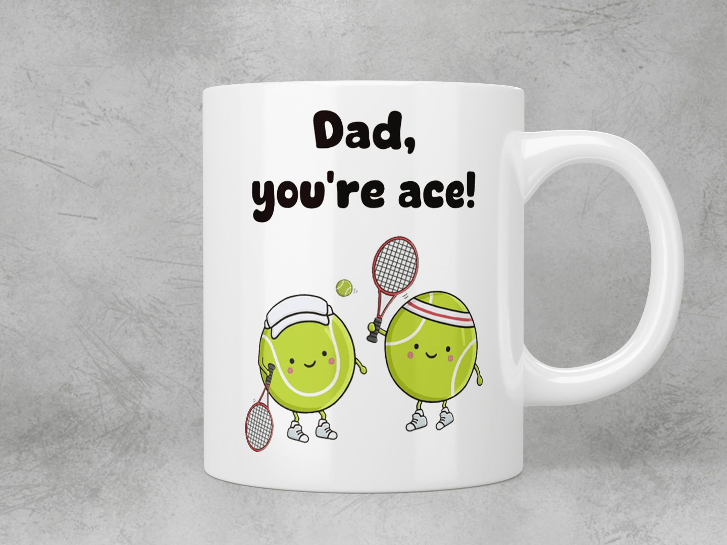 Dad, you’re ace! mug - Jazzy Giraffe Mug