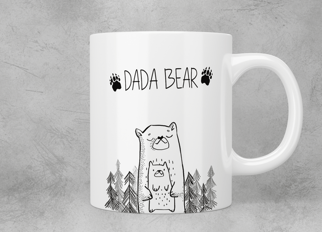 Dada bear mug - Jazzy Giraffe Mug