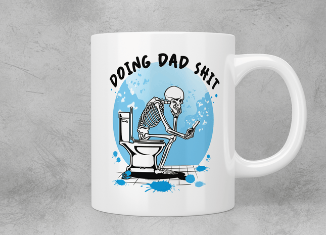 Doing Dad shit mug - Jazzy Giraffe Mug