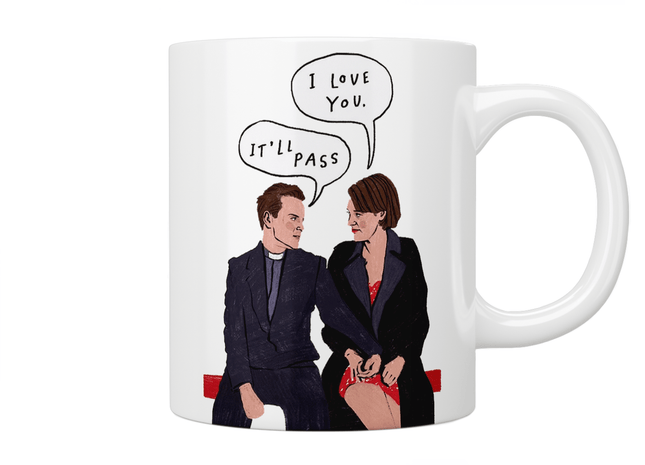 Fleabag: It'll Pass Mug - Jazzy Giraffe Mug